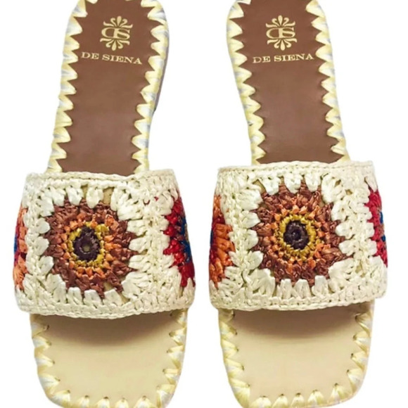 Anthropologie De Siena Pam Sandals 38 (8) - Picture 3 of 6